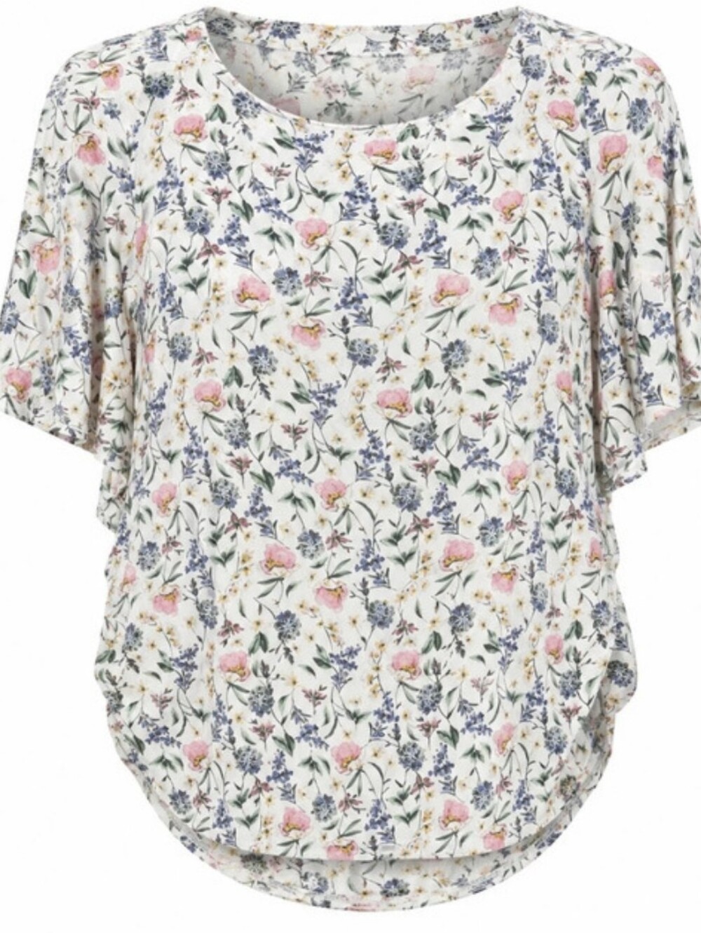 H&M Floral Short Sleeve Tee
